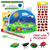 Ladybug Land with Live Larvae Plus Life Cycle Stages and Stickers FREE