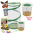 Mini Butterfly Garden Gift Set with Live Caterpillars, Get a 2nd Cup Free!