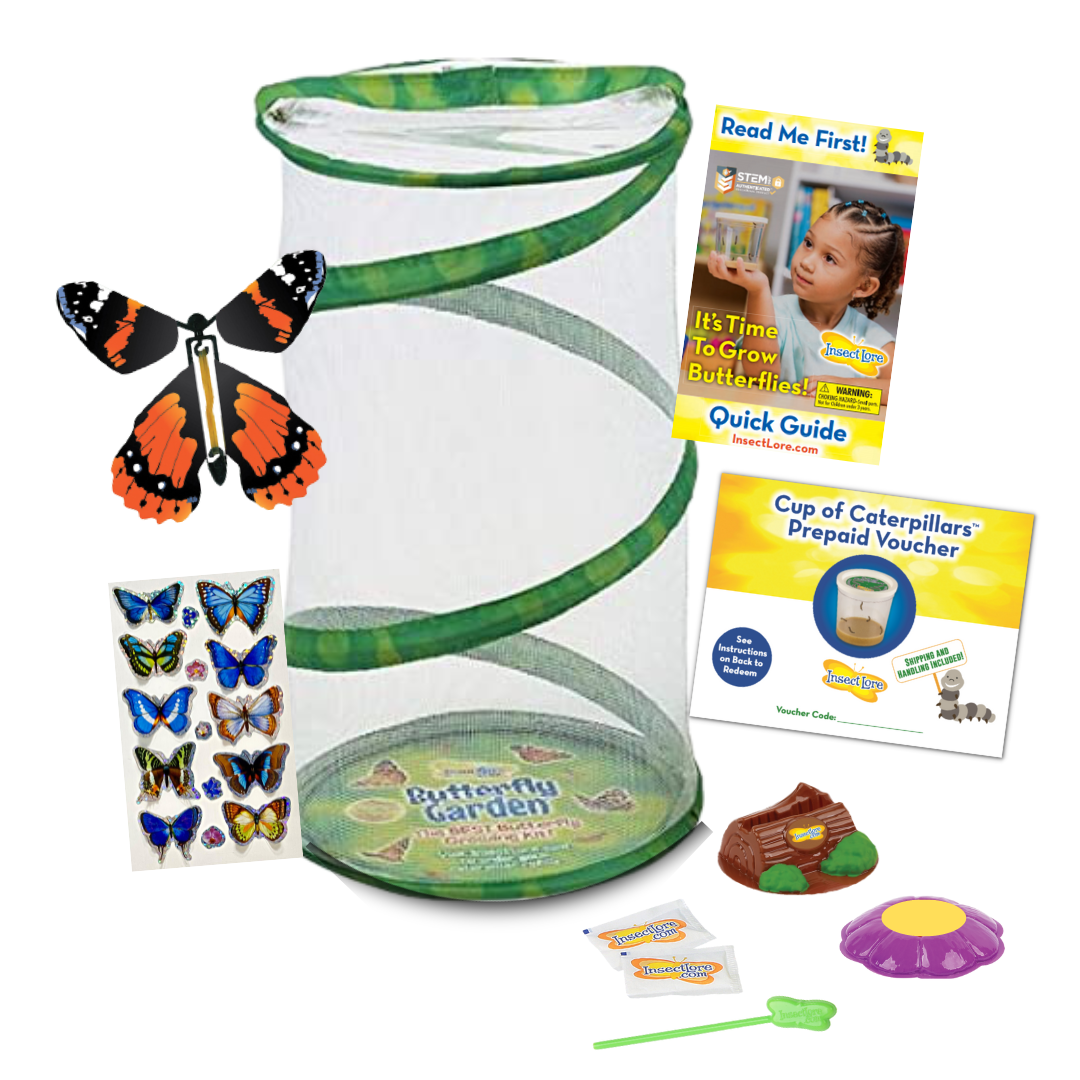 Mini Butterfly Garden Gift Set With PREPAID Voucher