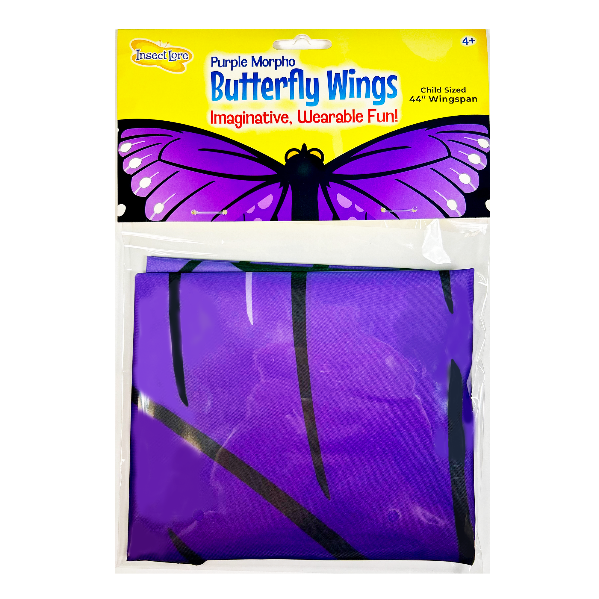 Dress Up Purple Morpho Butterfly Wings