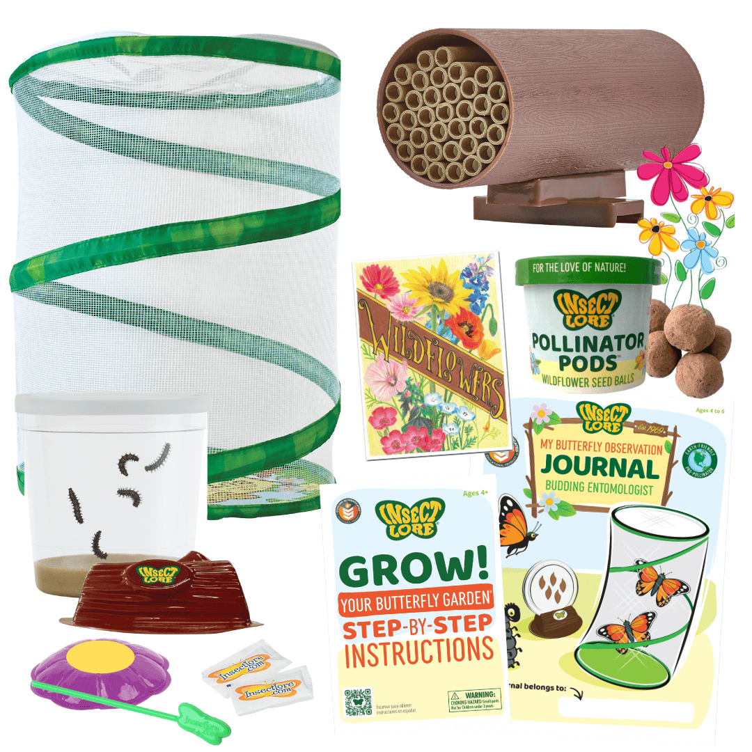 Buy a Butterfly Garden® Pollinator Month Bundle &amp; Get a Native Bee Habitat for $3.99!