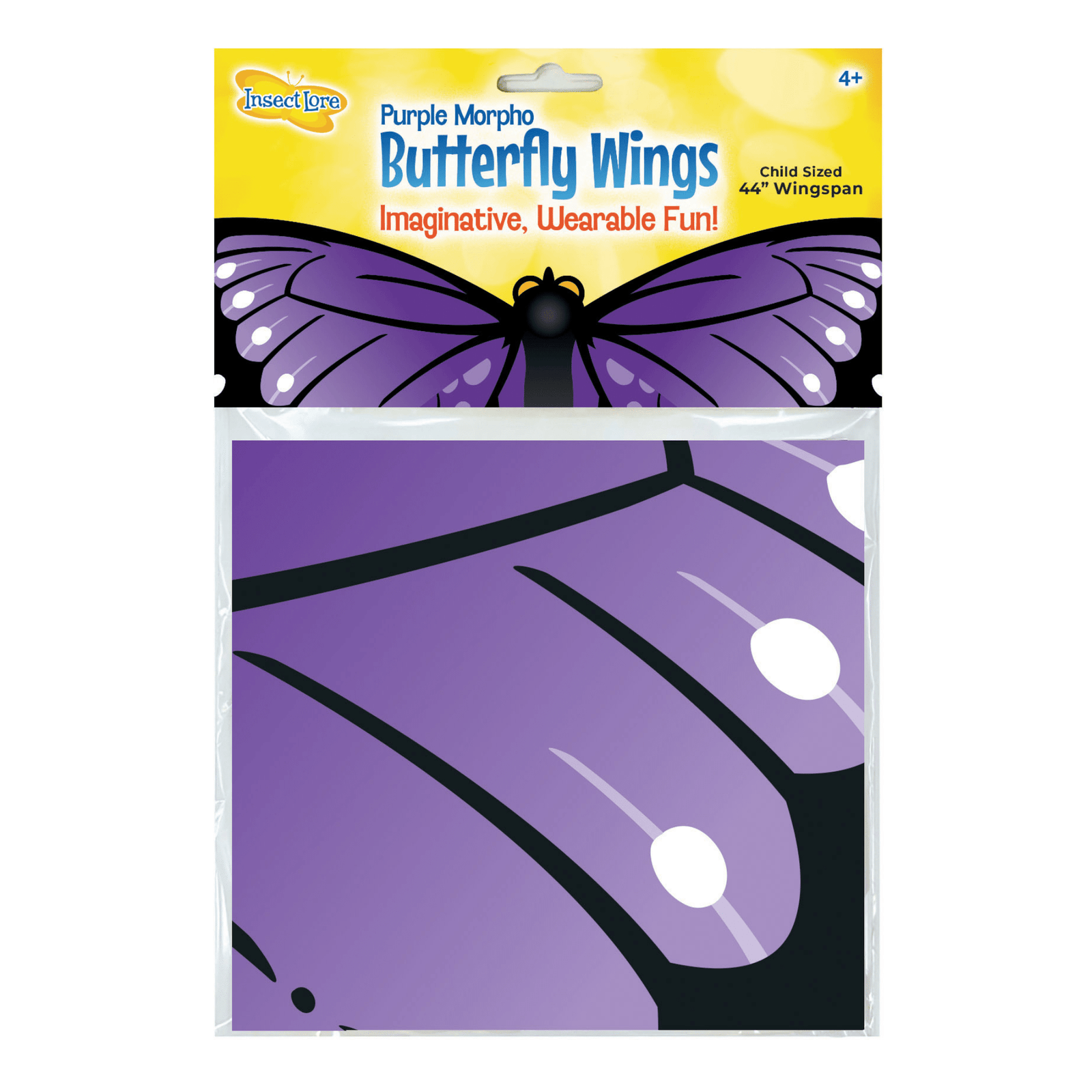 Dress Up Purple Morpho Butterfly Wings