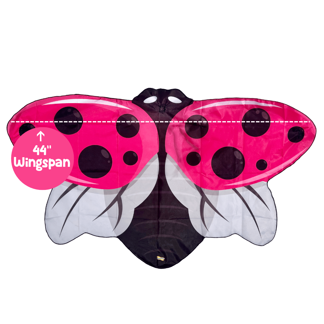 dress ladybug Pink Dress Up Ladybug Wings