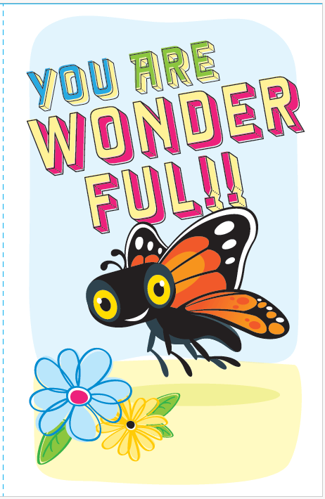 You are Wonderful! Card