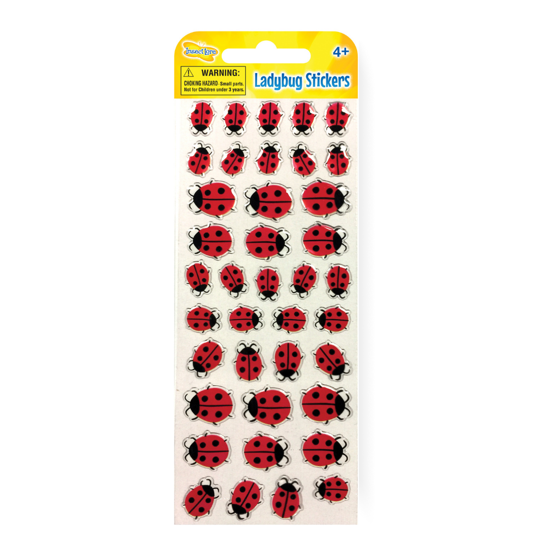 Ladybug Stickers  For Educators, Students, Crafting & More - Insect Lore