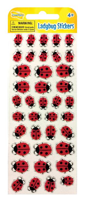 Ladybug Envelope Seals - 1.2 Cute Ladybug Stickers - 144 Stickers