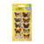 10 3D Butterfly Stickers featuring blue and orange butterflies